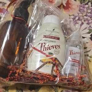 Young Living Thieves Lemon Hand Soap and Gel Duo